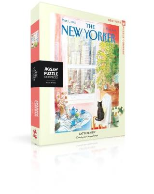 Opakowanie Puzzle 1000 Kot w oknie, New Yorker