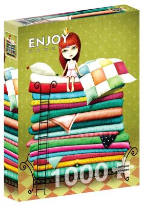 Opakowanie Puzzle 1000 Księżniczka na ziarnku grochu