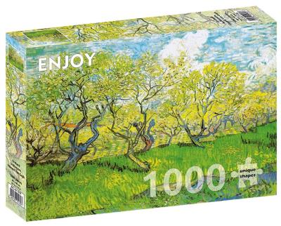 Opakowanie Puzzle 1000 Kwitnący sad, Vincent van Gogh