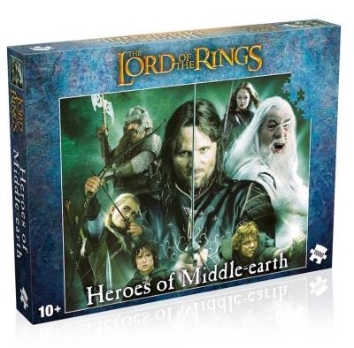 Opakowanie Puzzle 1000 Lord of the rings Heroes of Middlearth