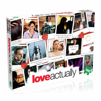 Puzzle 1000 Love actually. Wydawca: Winning Moves. SmakLiter.pl Opakowanie Puzzle 1000 Love actually
