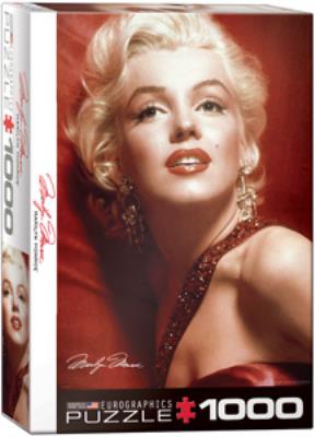 Opakowanie Puzzle 1000 Marilyn Monroe Red Portrait 6000-0812