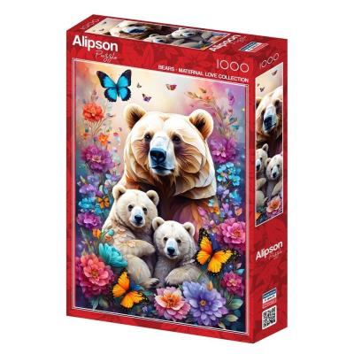 Opakowanie Puzzle 1000 Matczyna miłość - Misie