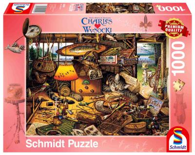Opakowanie Puzzle 1000 Max - Wędkarz G3