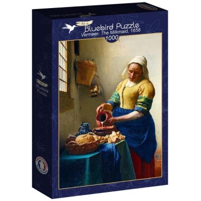 Opakowanie Puzzle 1000 Mleczarka, Vermeer