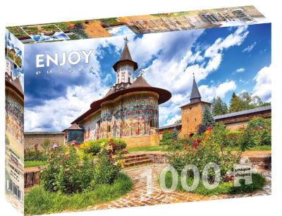 Opakowanie Puzzle 1000 Monastyr Sucevita/Suczawica/Rumunia