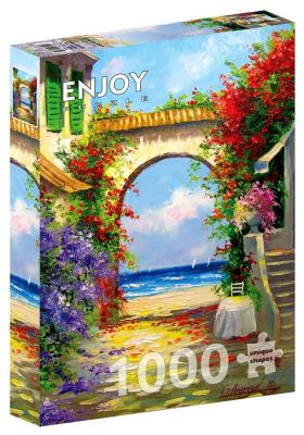 Opakowanie Puzzle 1000 Nad brzegiem morza