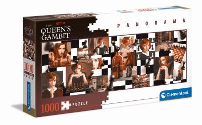 Opakowanie Puzzle 1000 panoramiczne Netflix Queen’s Gambit 39696