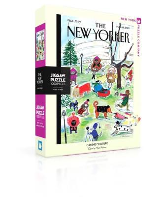Opakowanie Puzzle 1000 Psie zabawy w parku, New Yorker