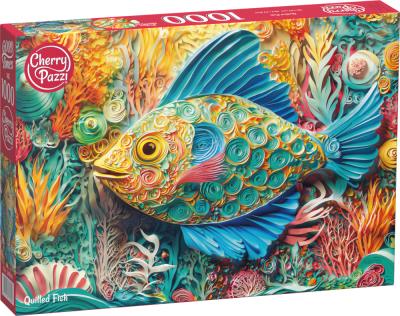 Opakowanie Puzzle 1000 Quilled Fish CherryPazzi 30806