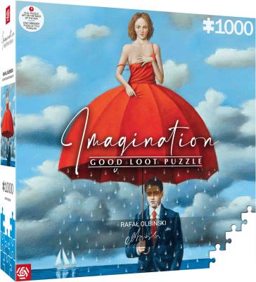 Opakowanie Puzzle 1000 Rafał Olbiński - Obrona przed banałem