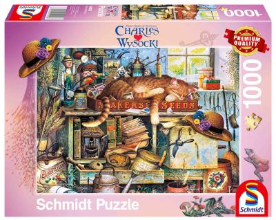 Opakowanie Puzzle 1000 Remington - Ogrodnik G3