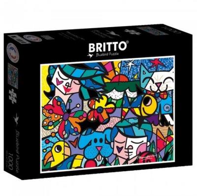 Opakowanie Puzzle 1000 Romero Britto, Ogród pełen kolorów