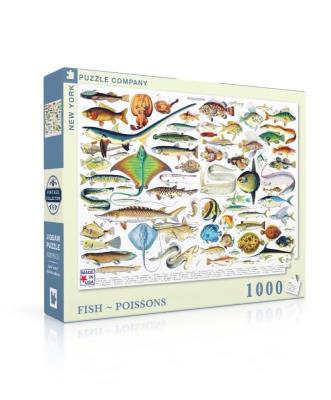Opakowanie Puzzle 1000 Ryby, Collage