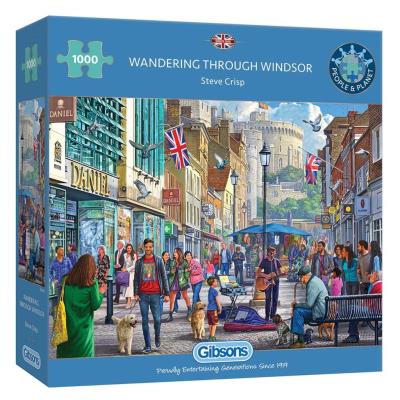 Opakowanie Puzzle 1000 Spacer przez Windsor