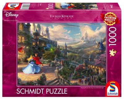 Opakowanie Puzzle 1000 Śpiąca Królewna w tańcu (Disney) G3