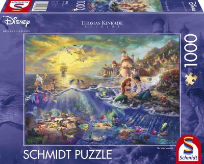 Opakowanie Puzzle 1000 SQ T. Kinkade Mała Syrenka 110746