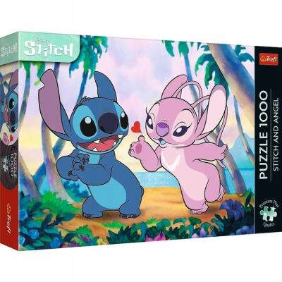 Opakowanie Puzzle 1000 Stitch&Angel TREFL