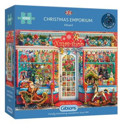 Opakowanie Puzzle 1000 Świąteczny sklep