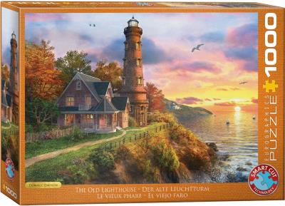 Puzzle 1000 The Old Lighthouse 6000-0965. Wydawca: Eurographics. SmakLiter.pl Opakowanie Puzzle 1000 The Old Lighthouse 6000-0965