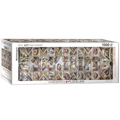 Puzzle 1000 The Sistine Chapel Ceiling 6010-0960. Wydawca: Eurographics. SmakLiter.pl Opakowanie Puzzle 1000 The Sistine Chapel Ceiling 6010-0960