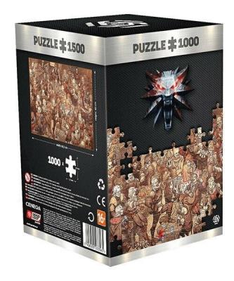 Opakowanie Puzzle 1000 The Witcher (Wiedźmin): Birthday