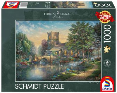 Opakowanie Puzzle 1000 Thomas Kinkade, Kaplica