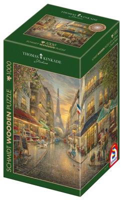 Opakowanie Puzzle 1000 Thomas Kinkade Malowniczy Paryż