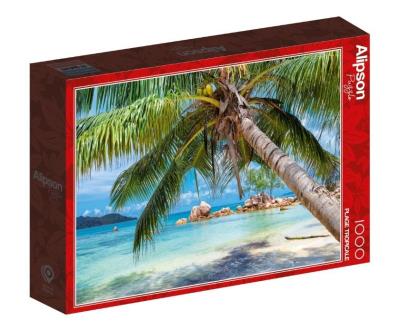 Opakowanie Puzzle 1000 Tropikalna plaża