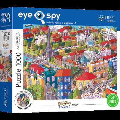 Opakowanie Puzzle 1000 UFT EYE-SPY Paris  France 10712