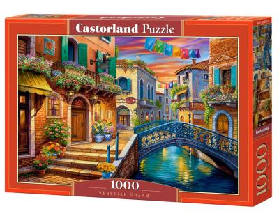 Puzzle 1000 Venetian Dream. Wydawca: Castorland. SmakLiter.pl Opakowanie Puzzle 1000 Venetian Dream