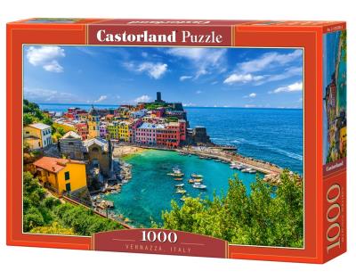 Puzzle 1000 Vernazza, Italy. Wydawca: Castorland. SmakLiter.pl Opakowanie Puzzle 1000 Vernazza, Italy