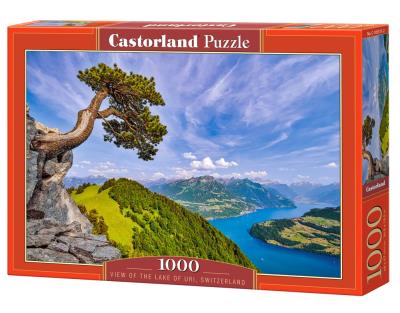 Puzzle 1000 View of the Lake of Uri, Switzerland. Wydawca: Castorland. SmakLiter.pl Opakowanie Puzzle 1000 View of the Lake of Uri, Switzerland