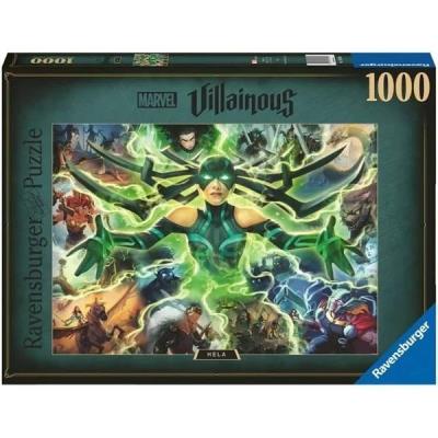 Opakowanie Puzzle 1000 Villainous. Hela