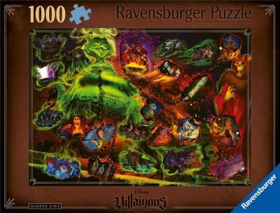 Opakowanie Puzzle 1000 Villainous. Rogaty Król