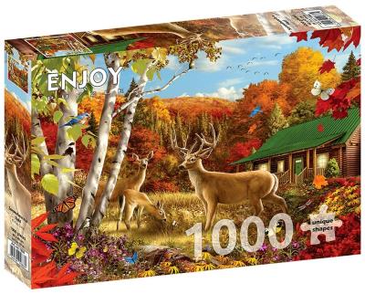 Opakowanie Puzzle 1000 W zgodzie z naturą