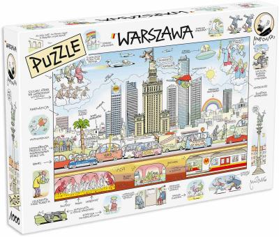 Opakowanie Puzzle 1000 Warszawa