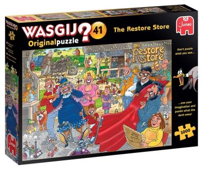 Puzzle 1000 Wasgij Original Renowacja. Wydawca: TM Toys. SmakLiter.pl Opakowanie Puzzle 1000 Wasgij Original Renowacja