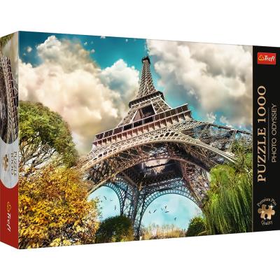 Opakowanie Puzzle 1000 Wieża Eiffel w Paryżu, Francja TREFL