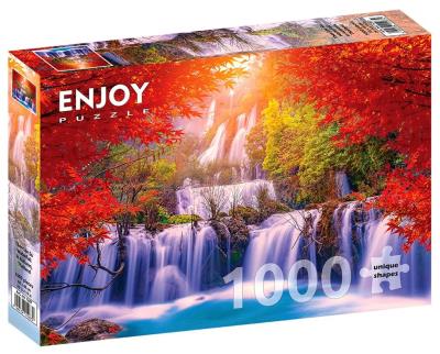 Opakowanie Puzzle 1000 Wodospad Thi Lo Su/Tajlandia