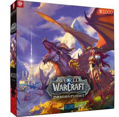 Opakowanie Puzzle 1000 World of Warcraft Dragonflight