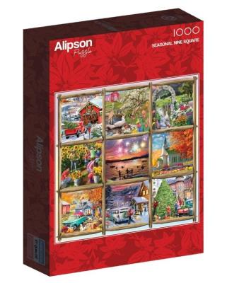 Opakowanie Puzzle 1000 Wszystkie pory roku