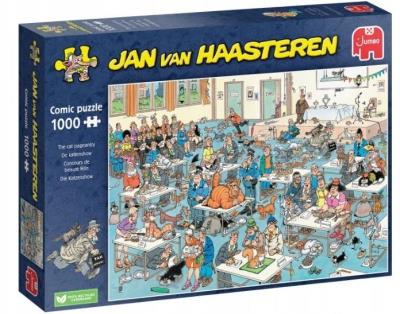 Opakowanie Puzzle 1000 Wystawa kotów