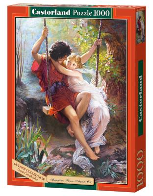 Puzzle 1000 Zakochani na huśtawce CASTOR. Wydawca: Castorland. SmakLiter.pl Opakowanie Puzzle 1000 Zakochani na huśtawce CASTOR