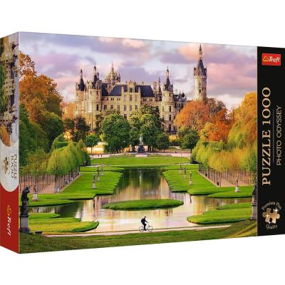 Opakowanie Puzzle 1000 Zamek w Schwerinie, Niemcy TREFL