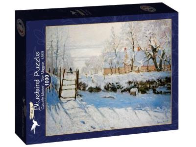 Opakowanie Puzzle 1000 Zima, Claude Monet