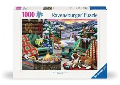 Opakowanie Puzzle 1000 Zimowy odpoczynek