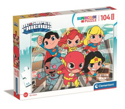 Opakowanie Puzzle 104 Maxi Super Kolor DC Superfriends