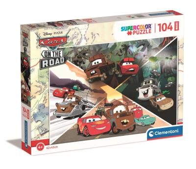 Opakowanie Puzzle 104 Maxi Super Kolor Disney Cars