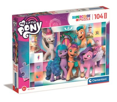 Opakowanie Puzzle 104 Maxi Super Kolor My Little Pony